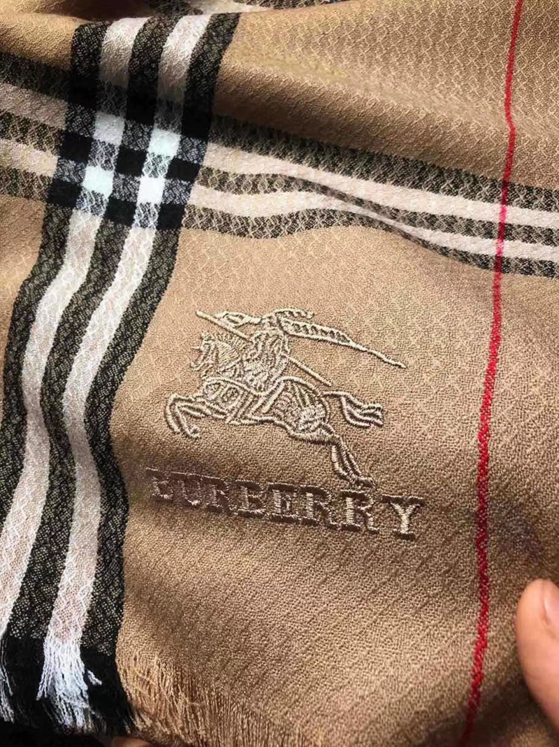 Burberry バーバリー スカーフ 柔らかいショール 経典ロゴ ファッション