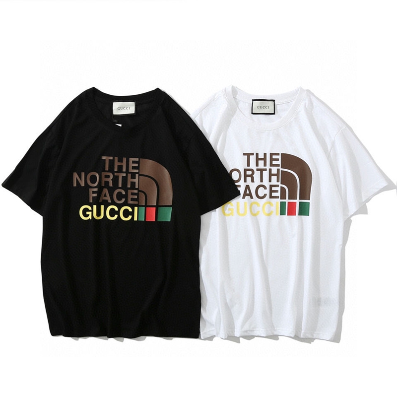 即日発送 THE NORTH FACE x GUCCI Tシャツ コラボシャツ Tシャツ